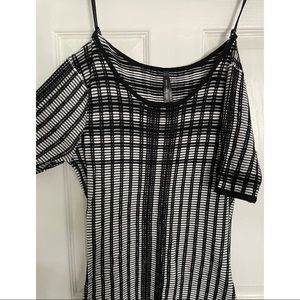 Marc New York • Geometric bodycon dress